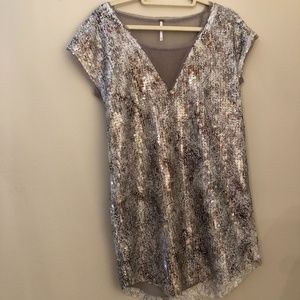 Free people Midnight Dreamer Sequin dress